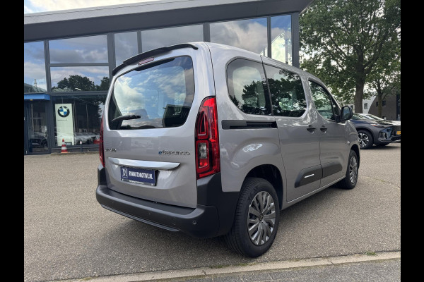 Citroën E-Berlingo Plus M L1 50 kWh VAN: 38.900,- VOOR: 29.877,- UW WKVOORDEEL: 9.023,- | | NIEUWE AUTO 10 KM! | 3-FASE LADEN| PARKEERSENSOREN ACHTER|