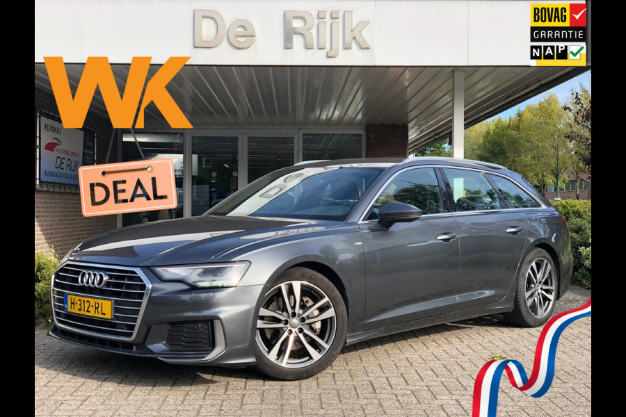 Audi A6 Avant 45 TFSI Sport S line edition | Navi, Virt. Cockp., PDC, Cruise, Carplay/Android, Stoelverw., Climate | Dealeroh. |