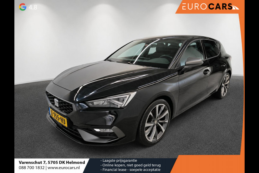 Seat Leon 1.0 eTSI FR Business Intense Matrix LED Adaptive Cruise Park Assist Virtual Cockpit 10" navigatie 18" Velgen Side Assist/uitparkeerhulp