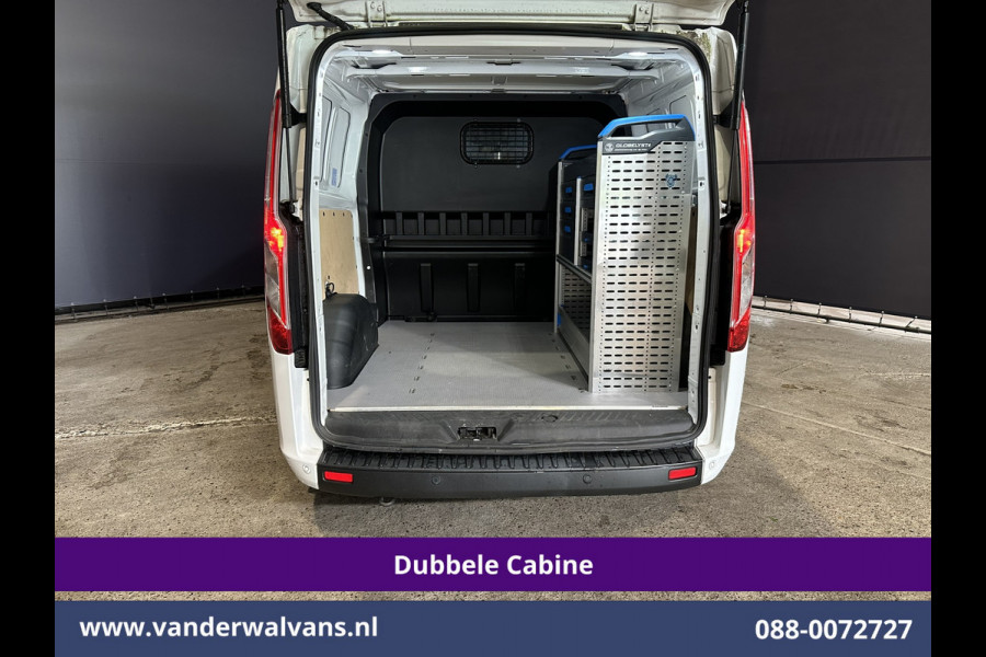 Ford Transit Custom 2.0 TDCI 131pk L2H1 Dubbele Cabine Euro6 Airco | 5-Zits | Apple Carplay | LED | Cruisecontrol | Stoelverwarming Android Auto, Parkeersensoren, Achterklep, 2800kg trekvermogen