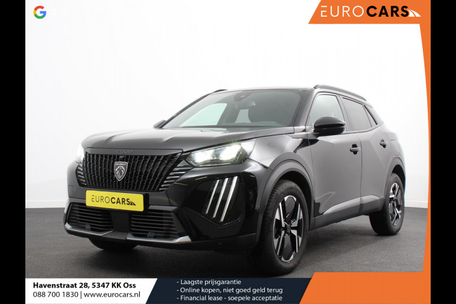 Peugeot 2008 1.2 Allure 136pk Hybrid Automaat Camera 360 Climate control Cruise control Adaptive Stoelverwarming Parkeersensoren Navigatie Apple Carplay/ Android Auto Lichtmetalen velgen Led