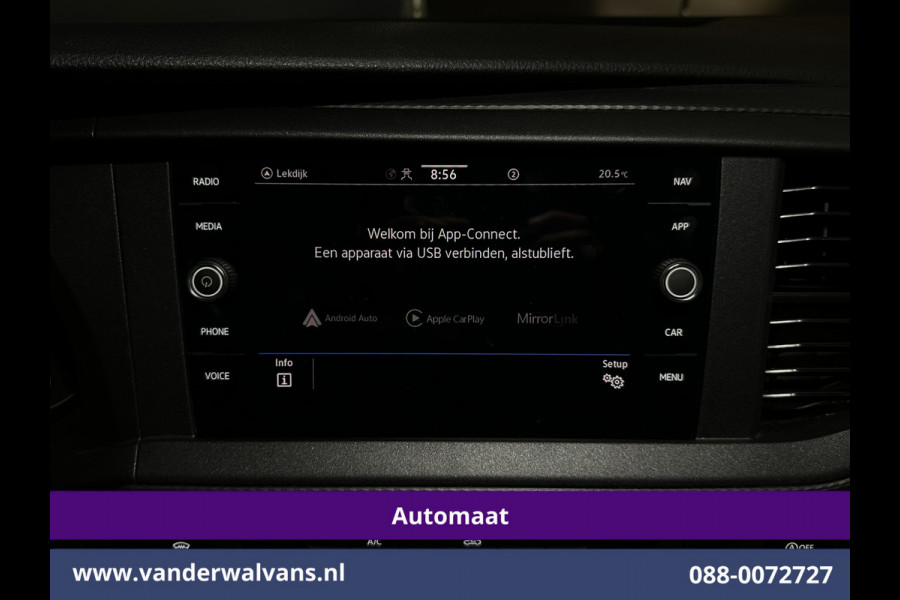 Volkswagen Transporter 2.0 TDI 150pk Automaat L1H1 Inrichting Euro6 Airco | Navigatie | Apple Carplay | Cruisecontrol Android Auto, Parkeersensoren, Achterklep
