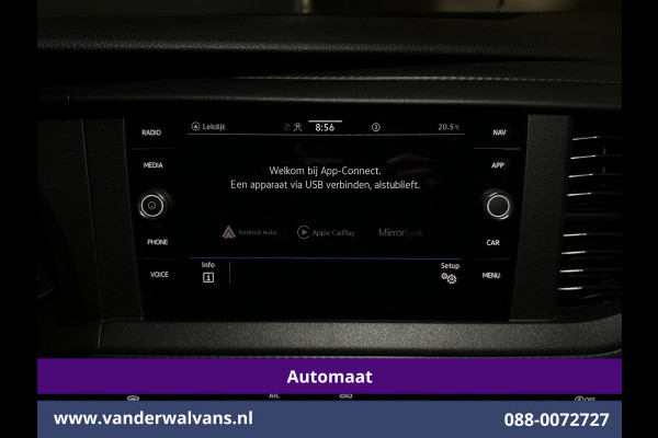 Volkswagen Transporter 2.0 TDI 150pk Automaat L1H1 Inrichting Euro6 Airco | Navigatie | Apple Carplay | Cruisecontrol Android Auto, Parkeersensoren, Achterklep