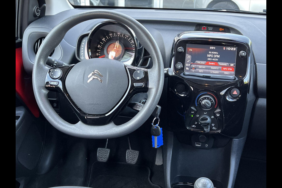 Citroën C1 1.0 VTi 72PK 5D Feel | Airconditioning, Parkeersensoren, Bluetooth, Stuurbediening, In hoogte verstelbare stoel