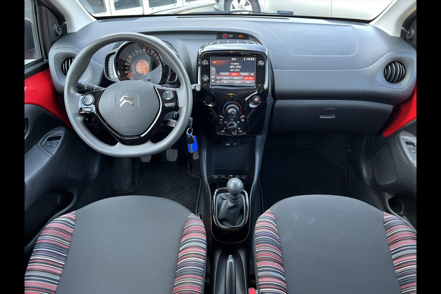 Citroën C1 1.0 VTi 72PK 5D Feel | Airconditioning, Parkeersensoren, Bluetooth, Stuurbediening, In hoogte verstelbare stoel