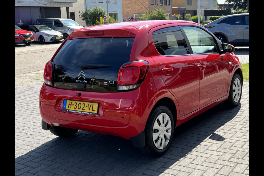 Citroën C1 1.0 VTi 72PK 5D Feel | Airconditioning, Parkeersensoren, Bluetooth, Stuurbediening, In hoogte verstelbare stoel