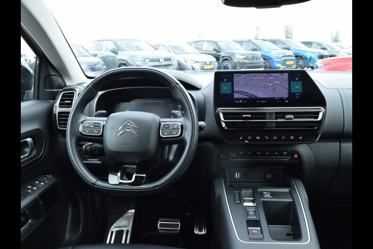 Citroën C5 Aircross 1.6 Plug-in Hybrid 225 Shine 225 PK | PANORAMISCH SCHUIF-KANTELDAK | LEDEREN BEKLEDING | NAVI | CLIMATE CONTROL | PARKEERSENSOREN MET CAMERA |