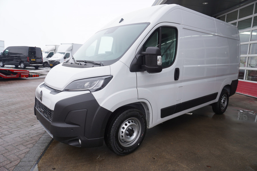 Citroën Jumper 2.2 BlueHDi 140PK S&S L2H2 3.5t Automaat Nr. V205 | Climate | Cruise | Navi | 360 Camera | Blis | Betimmering