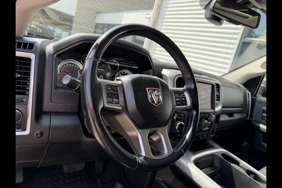 Dodge Ram 1500 5.7 V8 4x4 Crew Cab 5'7 Longhorn / vaste prijs rijklaar € 39.950 ex btw / euro 6 / lease vanaf € 652 / airco / cruise / navigatie / prins lpg / leer / trekhaak 3500 kg !