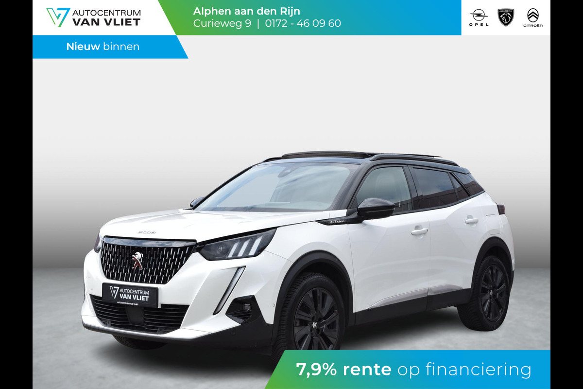 Peugeot 2008 1.2 PureTech GT-Line 130 PK | PANORAMISCH SCHUIF-KANTELDAK | CRUISE CONTROL | CLIMATE CONTROL | NAVI | CARPLAY |