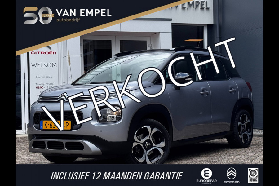 Citroën C3 Aircross 1.2 PureTech S&S Shine | Automaat | Pano | Trekhaak | Citroen dealer onderhouden | Camera | Navigatie