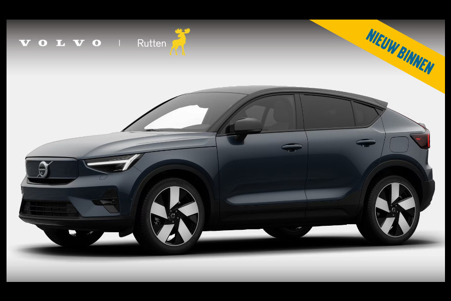 Volvo EC40 442PK Automaat Twin Performance Ultra Europa / Lightning / Panoramadak / Adaptive cruise control / 360 Camera / Elektrisch bedienbare stoelen met geheugen / Apple Carplay / Android auto /