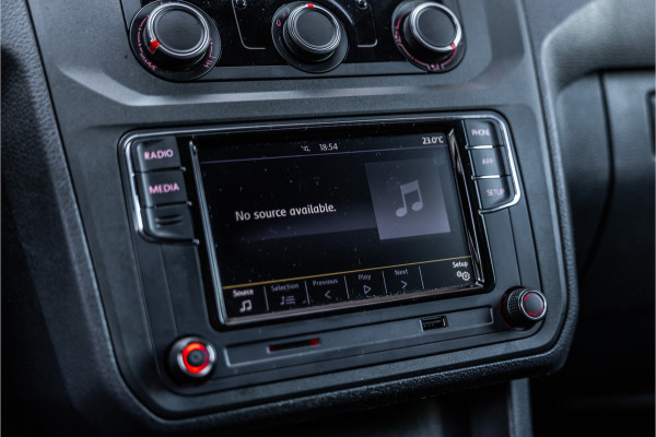 Volkswagen Caddy 2.0 TDI 185 PK | Marge | BTW & BPM Vrij | CarPlay | Cruise control | Spoilerkit | Schroefset | Elek ramen | Nieuwe APK | Orig. NL Auto | NAP Logisch