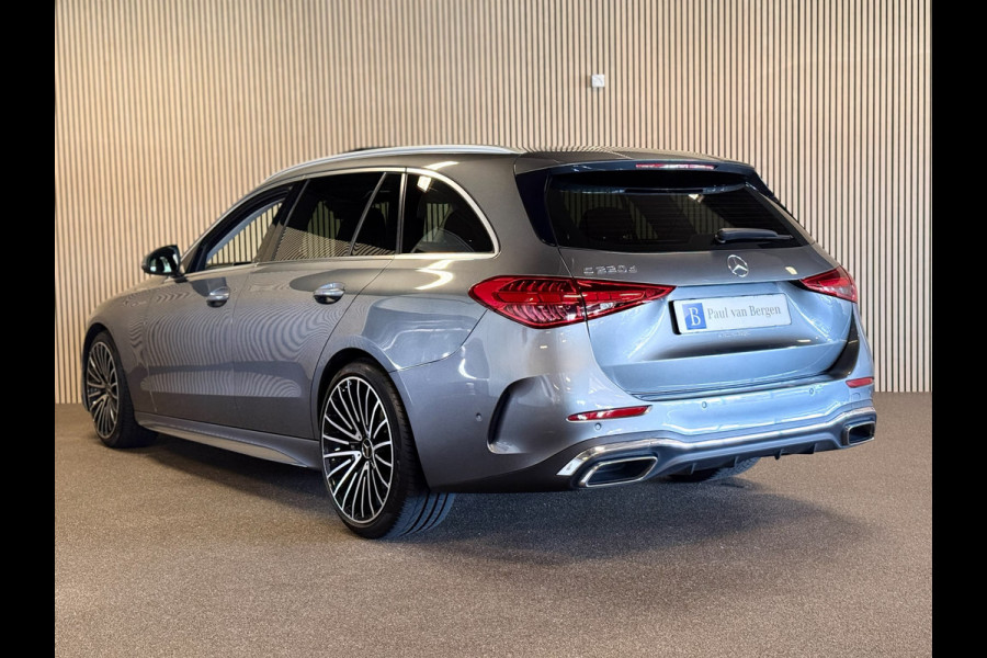 Mercedes-Benz C-Klasse Estate 220D AMG STYLING-PANORAMA-CAMERA-TREKHAAK-DODEHOEK-COMPLEET