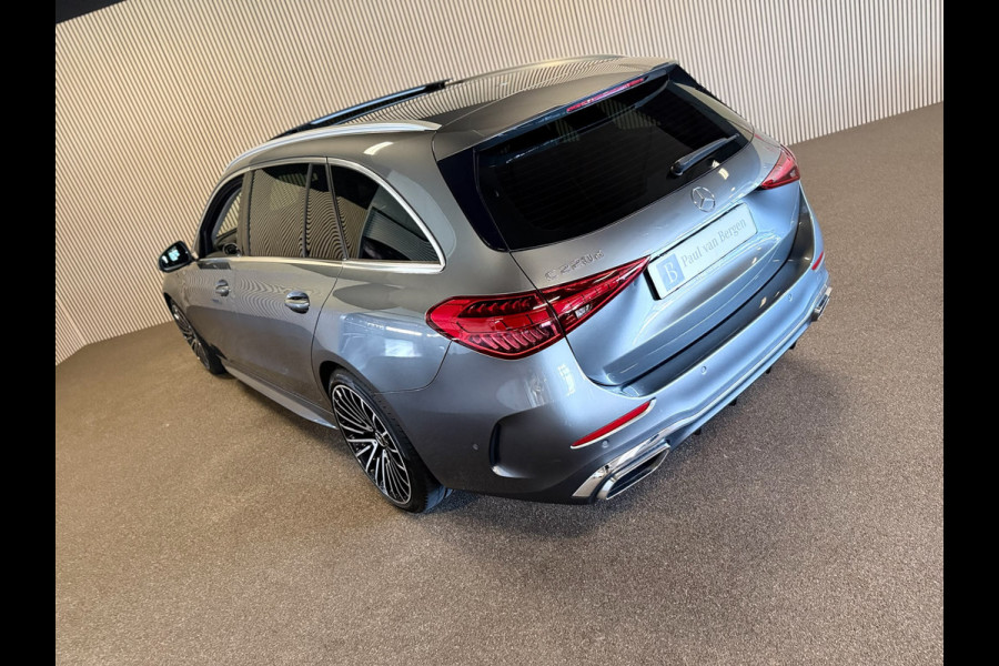 Mercedes-Benz C-Klasse Estate 220D AMG STYLING-PANORAMA-CAMERA-TREKHAAK-DODEHOEK-COMPLEET