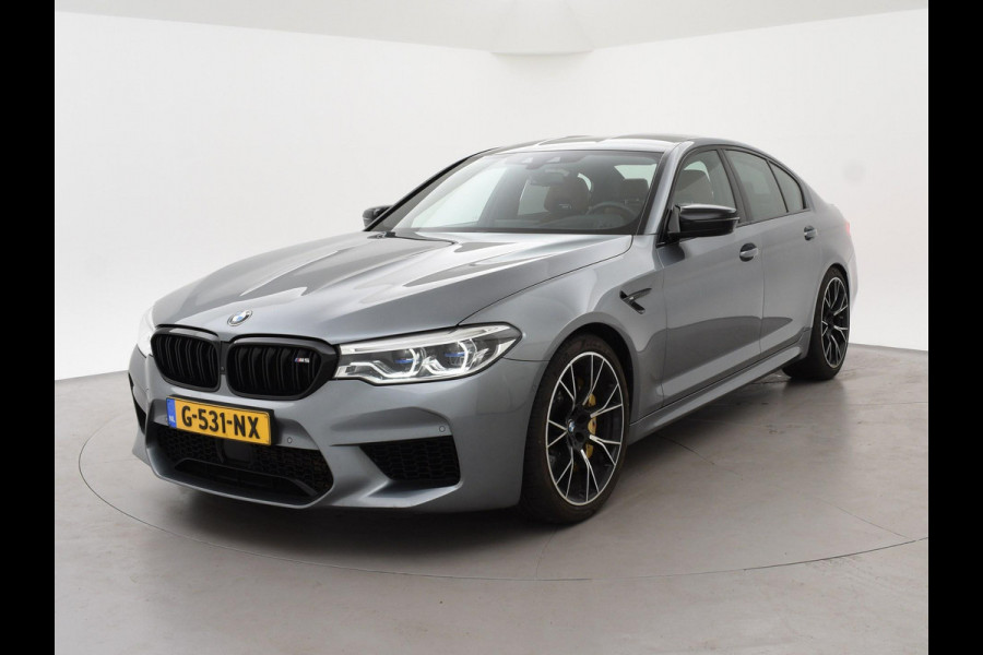 BMW M5 COMPETITION 625 PK ORIG. NL BTW + B&W | HEAD-UP | KERAMISCH | ADAPTIVE CRUISE | SCHERMEN ACHTERIN