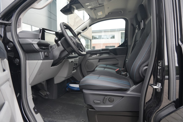 Ford E-Transit Custom 340 L2H1 Sport 71 kWh 218pk - 2x Schuif - ACC - B&O - Navi - Stoel/Stuurverwarming - 360 Camera - Blindspot - Rijklaar