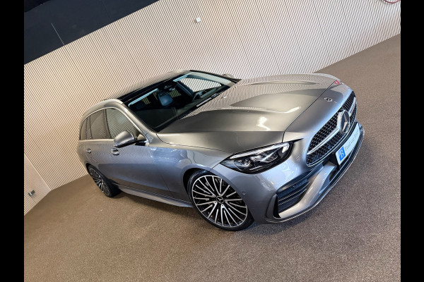 Mercedes-Benz C-Klasse Estate 220D AMG STYLING-PANORAMA-CAMERA-TREKHAAK-DODEHOEK-COMPLEET