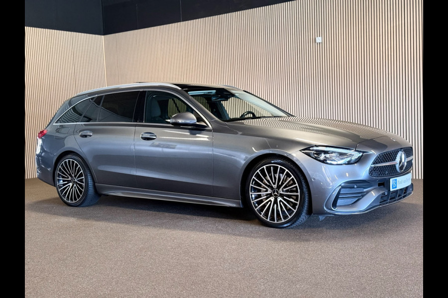 Mercedes-Benz C-Klasse Estate 220D AMG STYLING-PANORAMA-CAMERA-TREKHAAK-DODEHOEK-COMPLEET