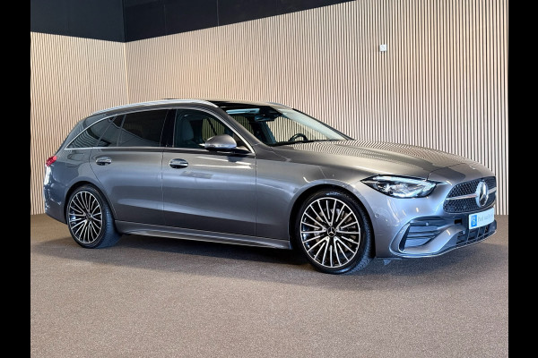 Mercedes-Benz C-Klasse Estate 220D AMG STYLING-PANORAMA-CAMERA-TREKHAAK-DODEHOEK-COMPLEET