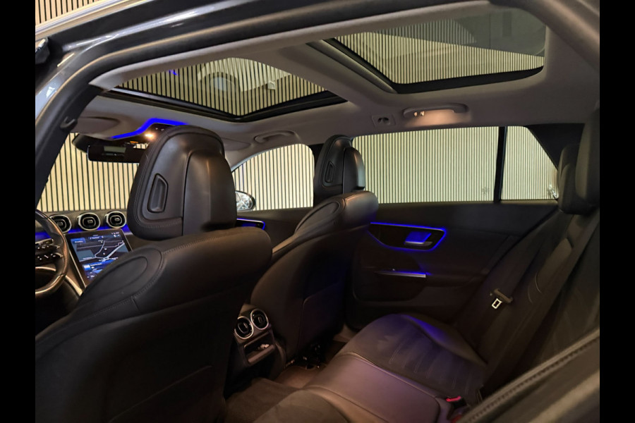 Mercedes-Benz C-Klasse Estate 220D AMG STYLING-PANORAMA-CAMERA-TREKHAAK-DODEHOEK-COMPLEET