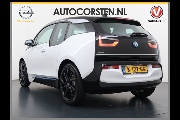 BMW i3 Executive Edition 120Ah 42kWh SOH 94% Warmtepomp Two-Tone Camera Navi-Pro Stoelverwarming Ecc Cruise Control Pdc Lmv 19" Isofix DAB Bluetooth Led Comfort pack advance Origineel Nederlandse Auto