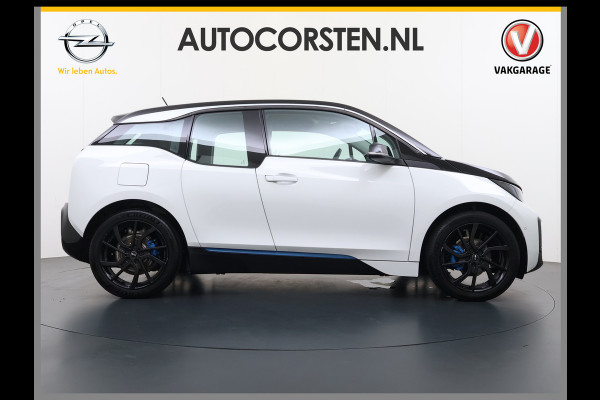BMW i3 Executive Edition 120Ah 42kWh SOH 94% Warmtepomp Two-Tone Camera Navi-Pro Stoelverwarming Ecc Cruise Control Pdc Lmv 19" Isofix DAB Bluetooth Led Comfort pack advance Origineel Nederlandse Auto