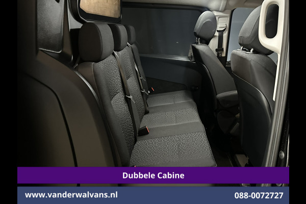 Mercedes-Benz Vito 116 CDI 164pk 9G-Tronic Automaat L2H1 Dubbele Cabine Fabrieksgarantie Euro6 Airco | 2x Zijdeur | 5-Zits | Camera | Navigatie LED, LM Velgen, 2500kg Trekhaak, Adaptieve Cruisecontrol, Parkeersensoren, MBUX