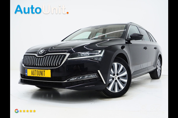 Škoda Superb Combi 1.4 TSI iV 218PK | Leder/Alcantara | Trekhaak | Memory | Virtual | Adaptive Cruise | PDC | Carplay