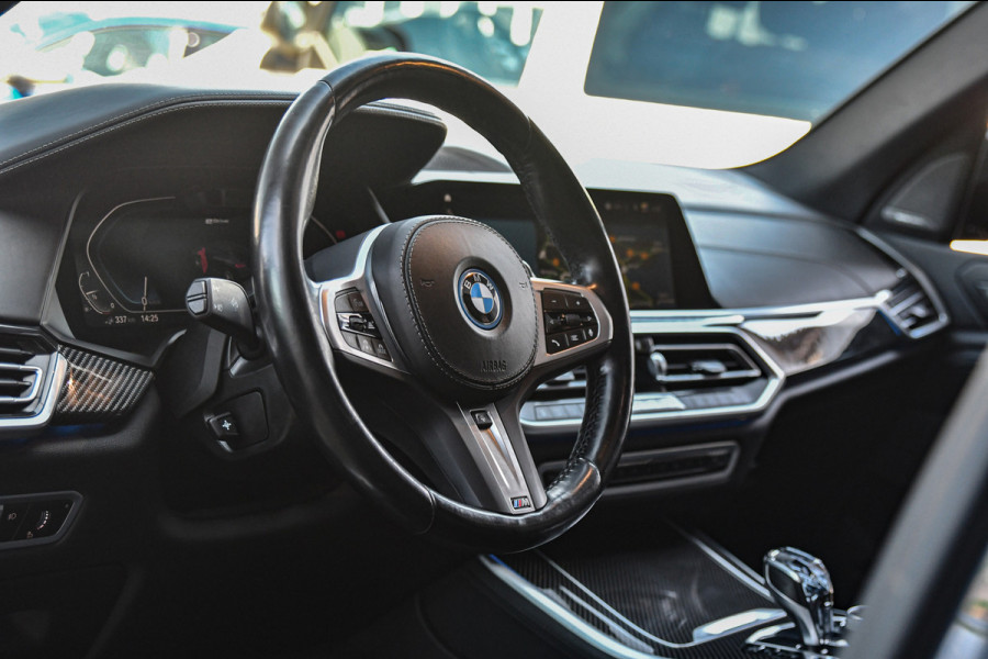 BMW X5 XDrive45e M-Sport, Massage, Laser, 22" Vossen, Comfort, Shadow, Luchtvering, Trekhaak, Pano, Ventilatie, Keyless, ACC, Full