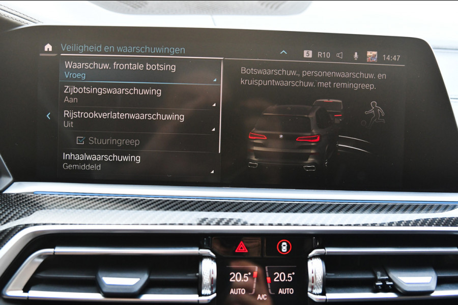 BMW X5 XDrive45e M-Sport, Massage, Laser, 22" Vossen, Comfort, Shadow, Luchtvering, Trekhaak, Pano, Ventilatie, Keyless, ACC, Full
