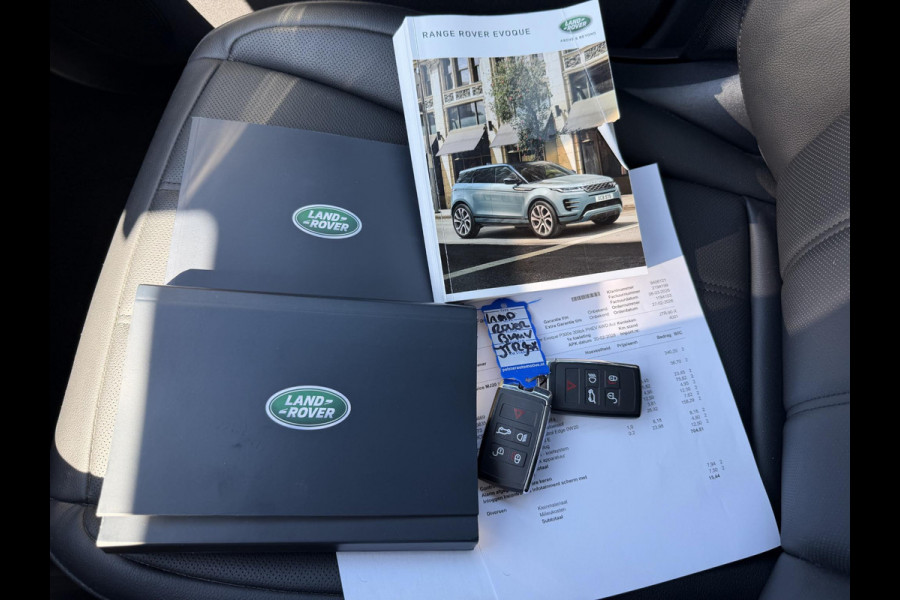 Land Rover Range Rover Evoque 2024 Model 1.5 P300e AWD R-Dynamic S VAN: 51.900,- VOOR: 49.877,- UW WKVOORDEEL €2.023,-:   NEW MODEL / FACELIFT PHEV 309 PK | UNIEK 8.000 KM | FABRIEKSGARANTIE t/m 26-02-2029 / 150.000 KM | DEALER ONDERHOUDEN | ADD. CRUISE | PANO DAK | ELEKTRISCHE STOEL MET GEHEUGEN | ELEKTRISCHE KOFFERBAK | CAMERA | RIJKLAAR PRIJS