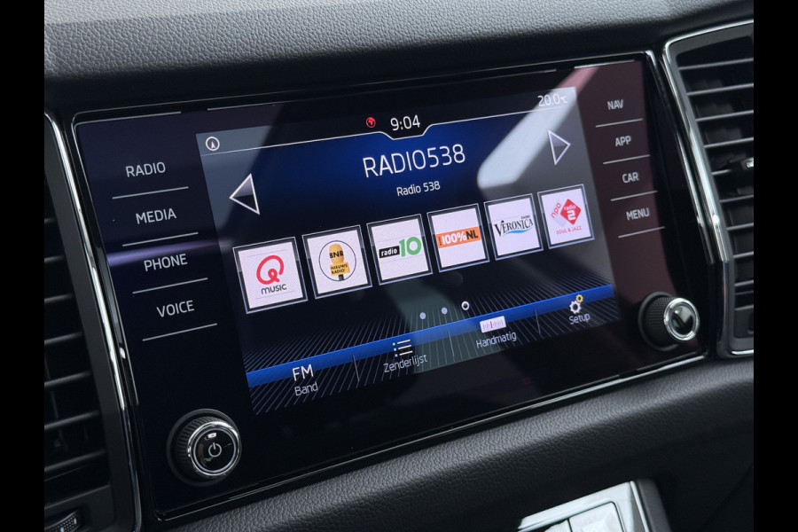 Škoda Kodiaq 1.5TSI Autom. Trekhaak Adap.Cruise Panoramadak Virtual Cockpit Camera Canton®-Audio Stoelverwarming 3-Zone Ecc Navi Apple Carpla Led Lmv Bluetooth Isofix Regen-Lichtsensor 1.800KG Trekgewicht Zeer Complete Auto
