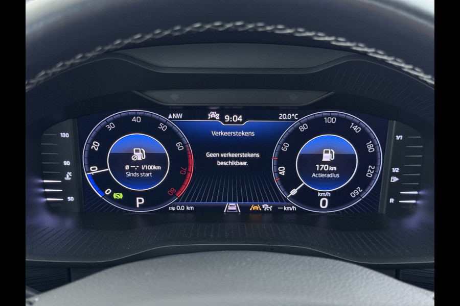 Škoda Kodiaq 1.5TSI Autom. Trekhaak Adap.Cruise Panoramadak Virtual Cockpit Camera Canton®-Audio Stoelverwarming 3-Zone Ecc Navi Apple Carpla Led Lmv Bluetooth Isofix Regen-Lichtsensor 1.800KG Trekgewicht Zeer Complete Auto
