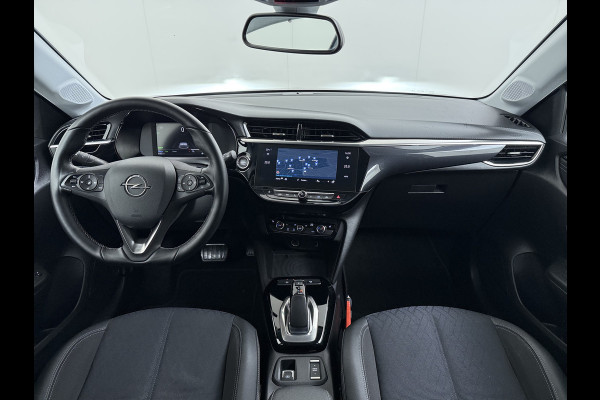 Opel CORSA-E Elegance 50kWh SOH 92% 3-Fase Adap.Cruise Stoel+Stuurverwarming 360°Camera Apple Carplay Android Auto Navi Ecc Pdc Lmv 17" Led Privacy Glas Bluetooth Regen-Lichtsensor Lane Assist Isofix Origineel Nederlandse Auto