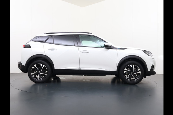Peugeot e-2008 EV Allure Pack 50kWh SOH 95% 3-Fase 360°Camera 3D-Navi Apple Carplay Android Auto Ecc Cruise Control Pdc Keyless Privacy Glas Lmv Led DAB+ Bluetooth Lane Assist Isofix Rijstrooksensor Origineel Nederlandse Auto