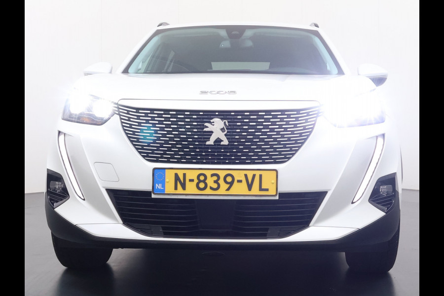 Peugeot e-2008 EV Allure Pack 50kWh SOH 95% 3-Fase 360°Camera 3D-Navi Apple Carplay Android Auto Ecc Cruise Control Pdc Keyless Privacy Glas Lmv Led DAB+ Bluetooth Lane Assist Isofix Rijstrooksensor Origineel Nederlandse Auto