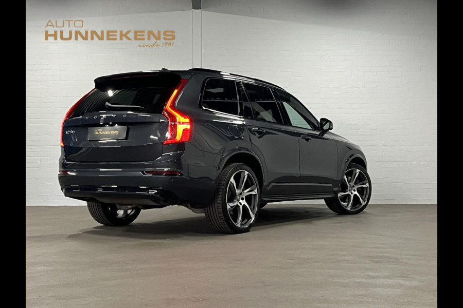 Volvo XC90 2.0 T8 Recharge AWD R-Design *long rang* Luchtvering | Trekhaak | Open dak | Adapt. cruise | Stoel-/stuurverwarming | 360 camera | Stoelventilatie | 22" wielen