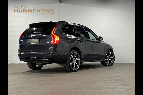 Volvo XC90 2.0 T8 Recharge AWD R-Design *long rang* Luchtvering | Trekhaak | Open dak | Adapt. cruise | Stoel-/stuurverwarming | 360 camera | Stoelventilatie | 22" wielen