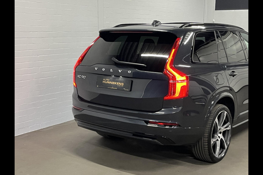 Volvo XC90 2.0 T8 Recharge AWD R-Design *long rang* Luchtvering | Trekhaak | Open dak | Adapt. cruise | Stoel-/stuurverwarming | 360 camera | Stoelventilatie | 22" wielen
