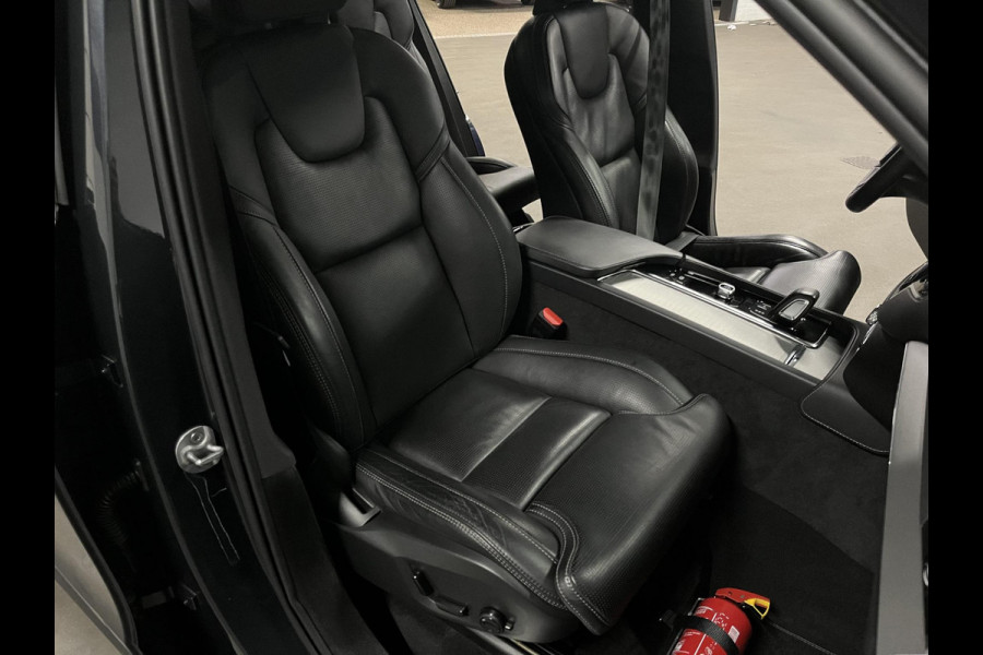 Volvo XC90 2.0 T8 Recharge AWD R-Design *long rang* Luchtvering | Trekhaak | Open dak | Adapt. cruise | Stoel-/stuurverwarming | 360 camera | Stoelventilatie | 22" wielen