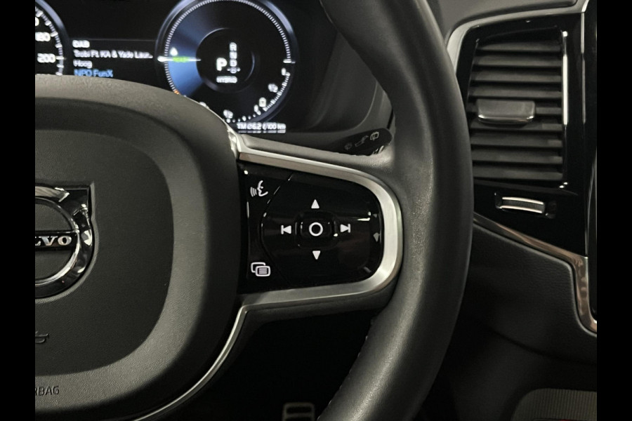 Volvo XC90 2.0 T8 Recharge AWD R-Design *long rang* Luchtvering | Trekhaak | Open dak | Adapt. cruise | Stoel-/stuurverwarming | 360 camera | Stoelventilatie | 22" wielen