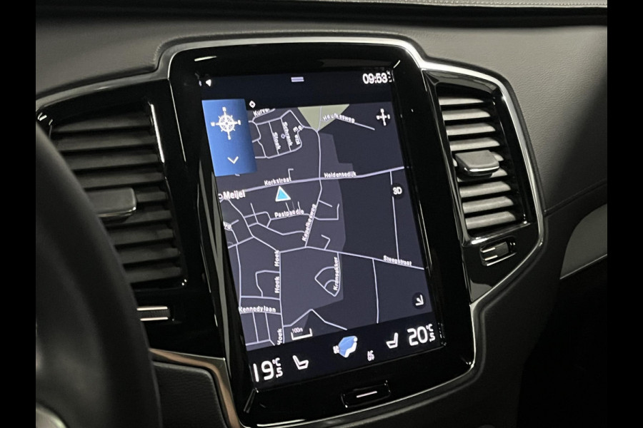 Volvo XC90 2.0 T8 Recharge AWD R-Design *long rang* Luchtvering | Trekhaak | Open dak | Adapt. cruise | Stoel-/stuurverwarming | 360 camera | Stoelventilatie | 22" wielen