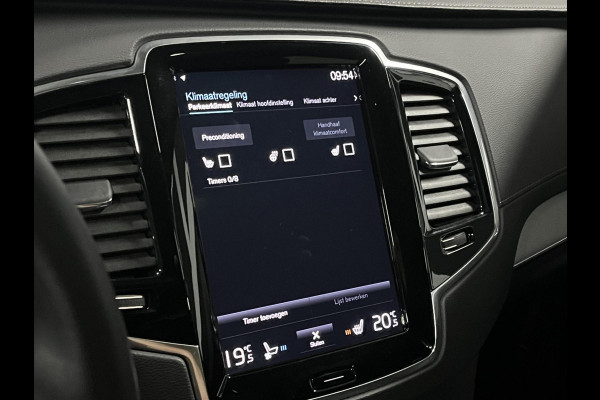 Volvo XC90 2.0 T8 Recharge AWD R-Design *long rang* Luchtvering | Trekhaak | Open dak | Adapt. cruise | Stoel-/stuurverwarming | 360 camera | Stoelventilatie | 22" wielen