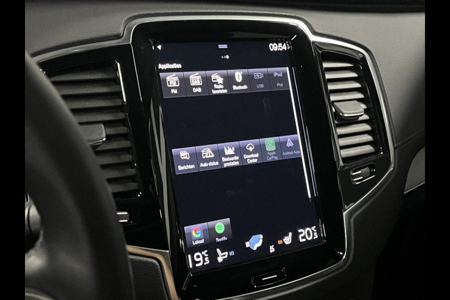 Volvo XC90 2.0 T8 Recharge AWD R-Design *long rang* Luchtvering | Trekhaak | Open dak | Adapt. cruise | Stoel-/stuurverwarming | 360 camera | Stoelventilatie | 22" wielen