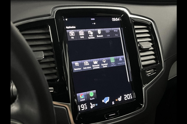 Volvo XC90 2.0 T8 Recharge AWD R-Design *long rang* Luchtvering | Trekhaak | Open dak | Adapt. cruise | Stoel-/stuurverwarming | 360 camera | Stoelventilatie | 22" wielen