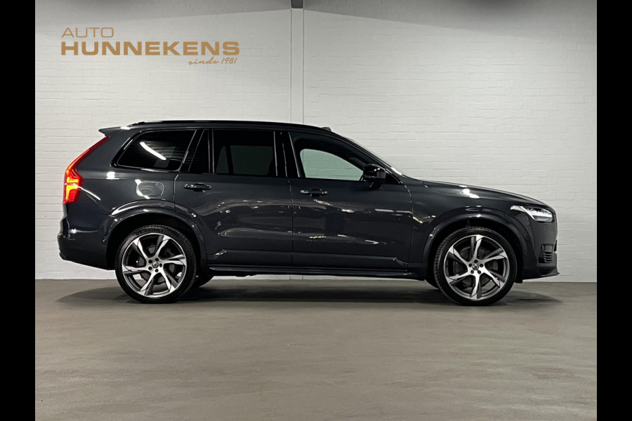 Volvo XC90 2.0 T8 Recharge AWD R-Design *long rang* Luchtvering | Trekhaak | Open dak | Adapt. cruise | Stoel-/stuurverwarming | 360 camera | Stoelventilatie | 22" wielen
