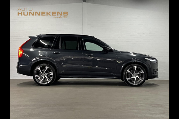 Volvo XC90 2.0 T8 Recharge AWD R-Design *long rang* Luchtvering | Trekhaak | Open dak | Adapt. cruise | Stoel-/stuurverwarming | 360 camera | Stoelventilatie | 22" wielen