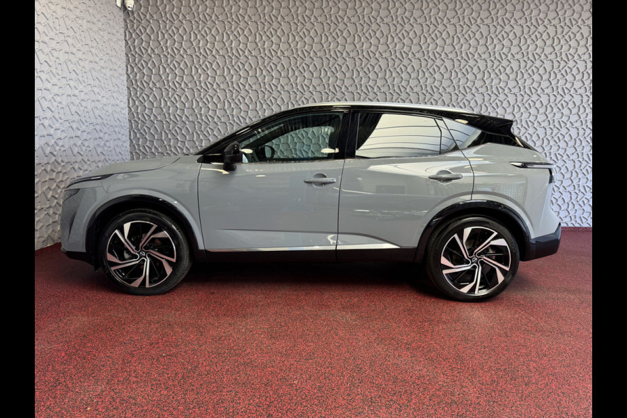 Nissan QASHQAI 1.3 MHEV 160PK TEKNA PLUS BOSE TWO TONE 20''LMV LEER ALCANTARA PANO MASSAGE BOSE STOEL/STUUR/RUIT VERW MATRIX.LED ELEK.KLEP HEAD 03/2026 ✅Top Auto's Wijchen , 30 Jaar Specialist in Nissan  : Alle Type's : Tekna / Plus / N-Design / N-Connecta / Limited Edition / Premium / Executive /  , Zowel PHEV / HEV / MHEV / TURBO / HYBRID