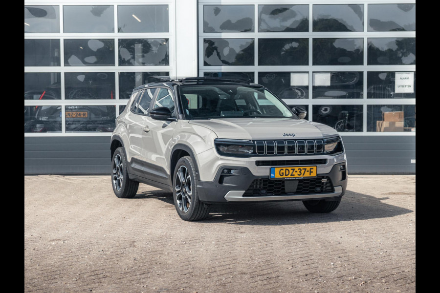 Jeep Avenger 1.2 e-Hybrid Summit | Leder & Winter Pack | Schuif/Kanteldak | Infotainment Pack | Premium Audio | Bicolore